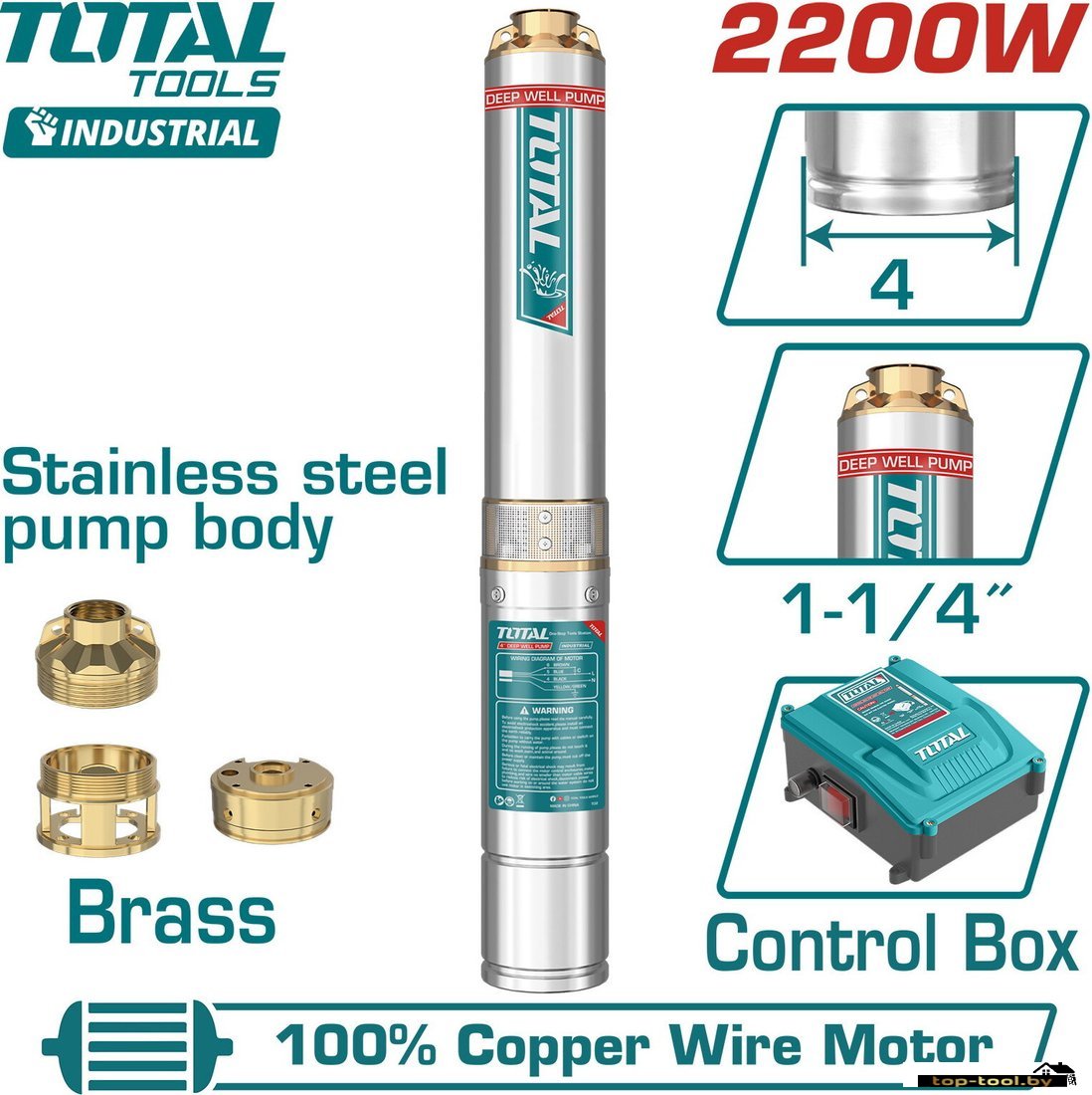Скважинный насос Total TWP522006