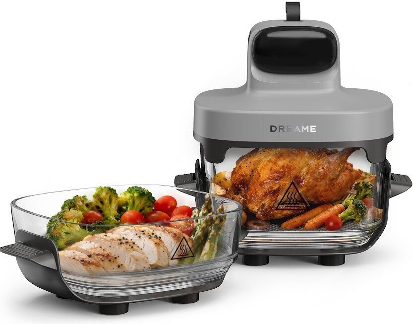 Аэрогриль (аэрофритюрница) Dreame Air Fryer PT60 (серый)