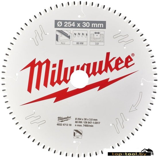 Пильный диск Milwaukee 4932471318