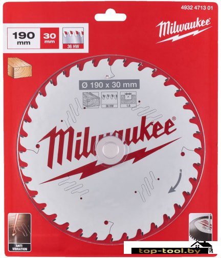 Пильный диск Milwaukee 4932471301