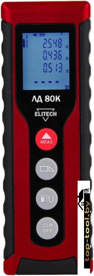 Лазерный дальномер ELITECH ЛД 80К