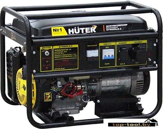 Бензиновый генератор Huter DY9500LX-3