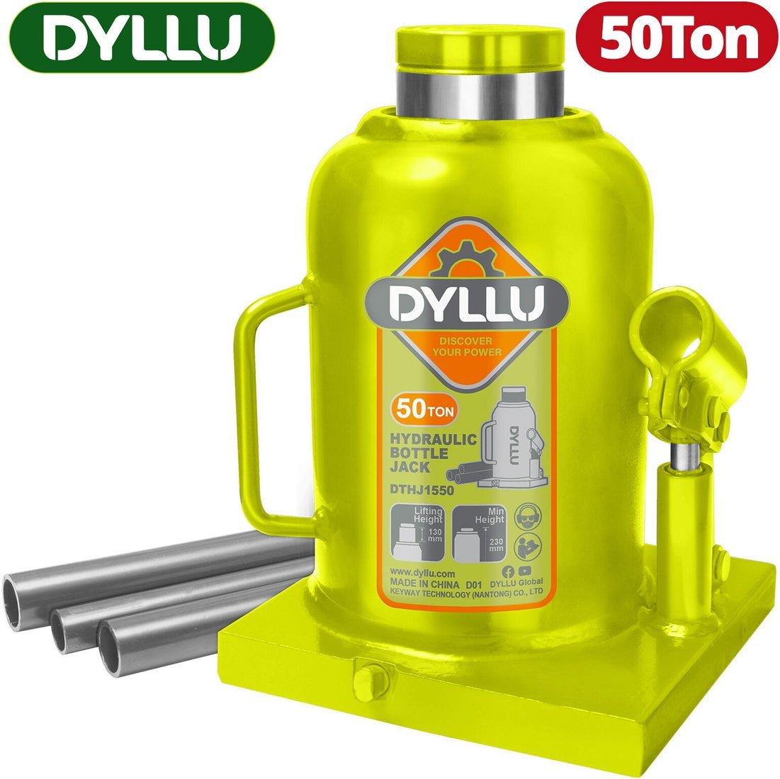 Бутылочный домкрат Dyllu DTHJ1550