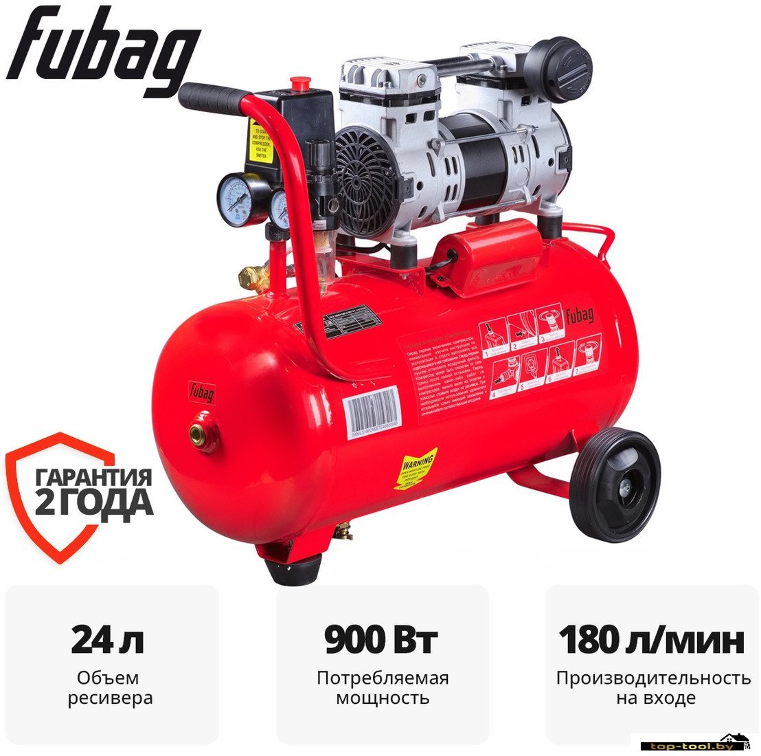Компрессор Fubag OLS 180/24 CM1.2 SET 4.1 646069