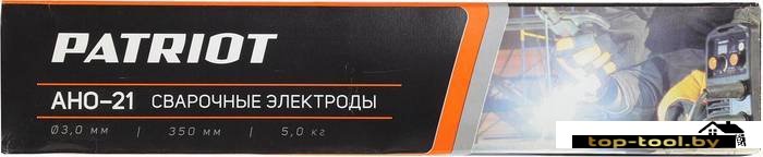 Электрод Patriot АНО-21 3.0мм/350мм (5кг)