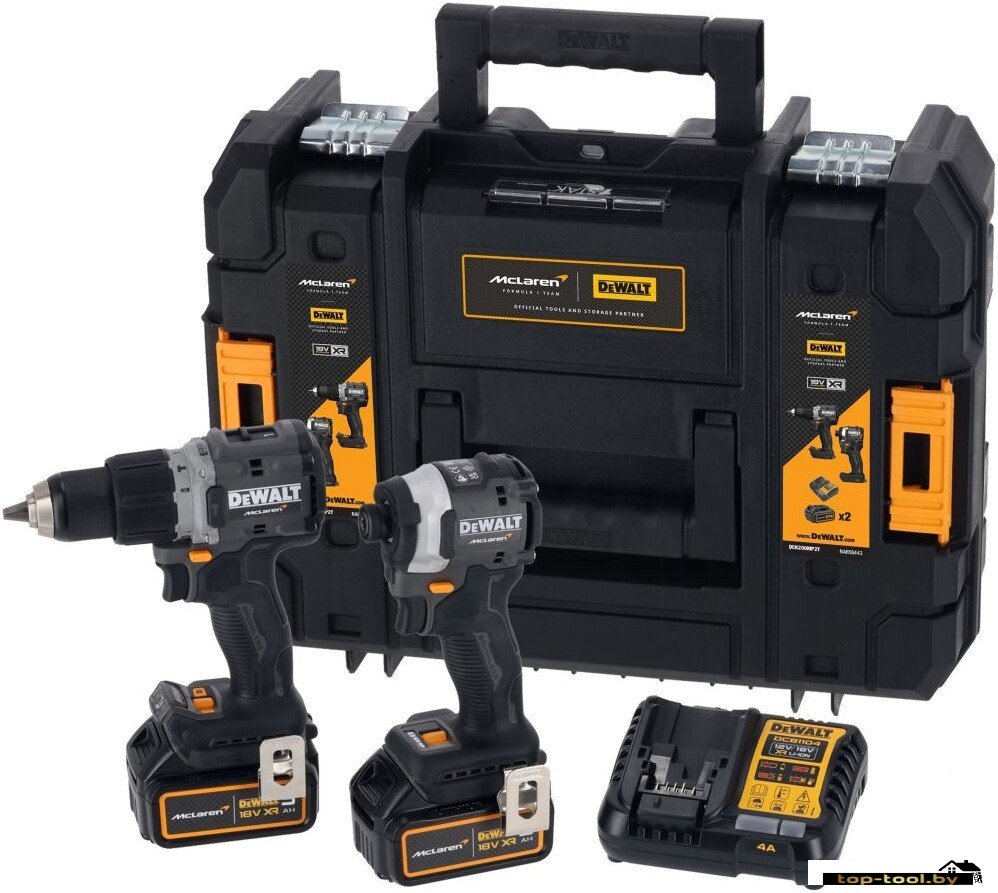 DeWalt DCK200MP2T (шуруповерт, винтоверт, 2 АКБ, кейс)